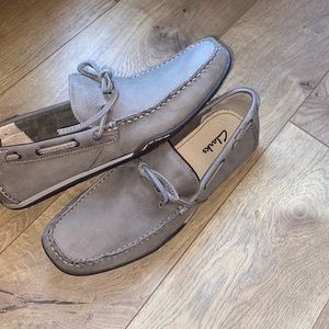 Mens Leather Clark’s Light Brown